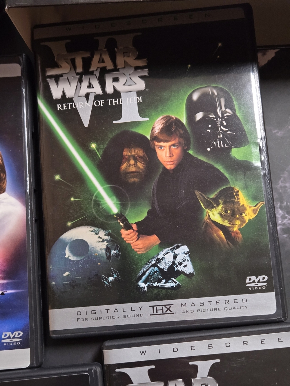 Star Wars Original Trilogy DVD Box Set - 4 Pack - Picture 13 of 16